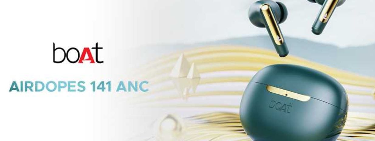 boAt Airdopes 141 ANC TWS Earbuds User Manual