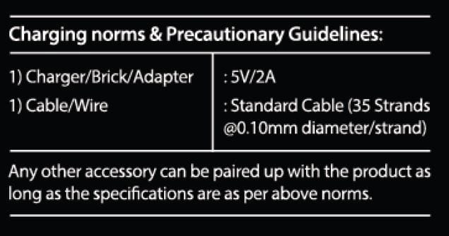 boAt Airdopes 141 Bluetooth In Ear Headphones table 2
