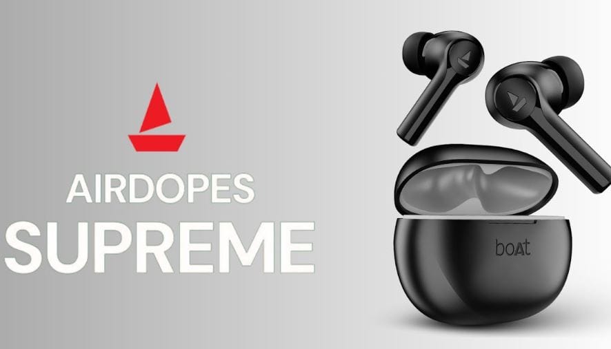 boAt Airdopes Supreme Wireless Earbuds User Manual