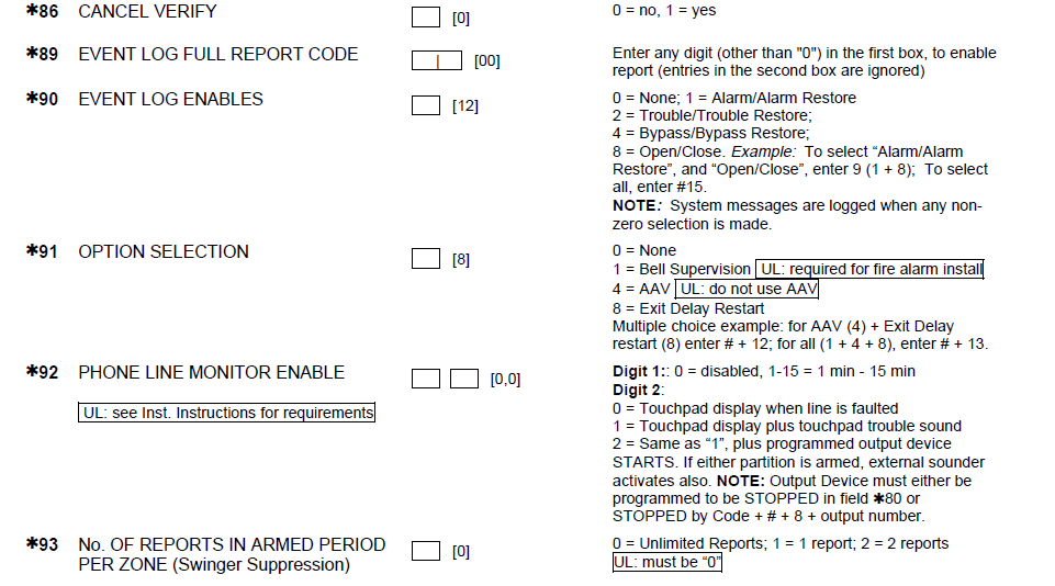 ADT Safewatch Pro 3000 Security Manager Programming Guide-8