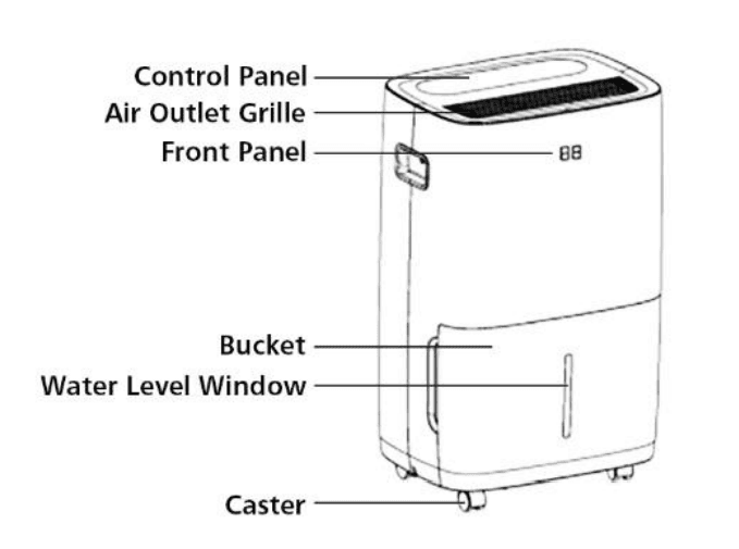 AIRGJOB D026DJ-50PT Dehumidifier User Manual AIRGJOB D026DJ-50PT Dehumidifier 1
