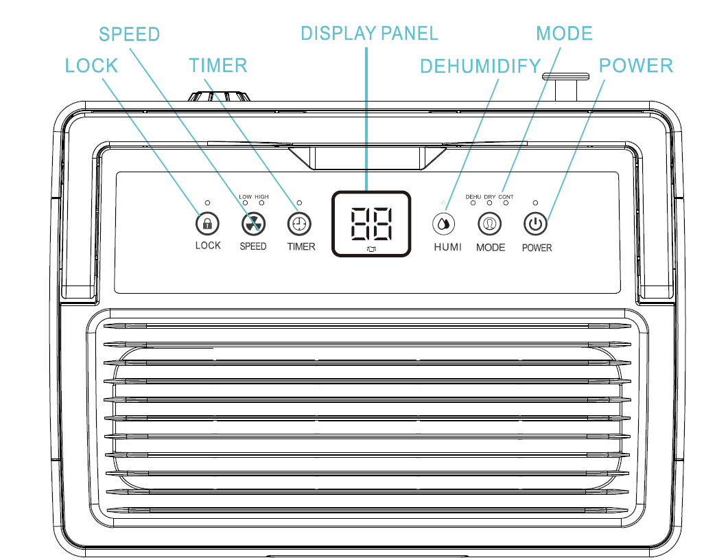 AIUSEVO AS-320 Smart Dehumidifier User Manual AIUSEVO AS-320 Smart Dehumidifier 3