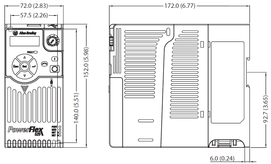 Allen-Bradley PowerFlex 525 Adjustable Frequency AC Drive User Manual Allen-Bradley PowerFlex 525 Adjustable Frequency AC Drive User Manual-7