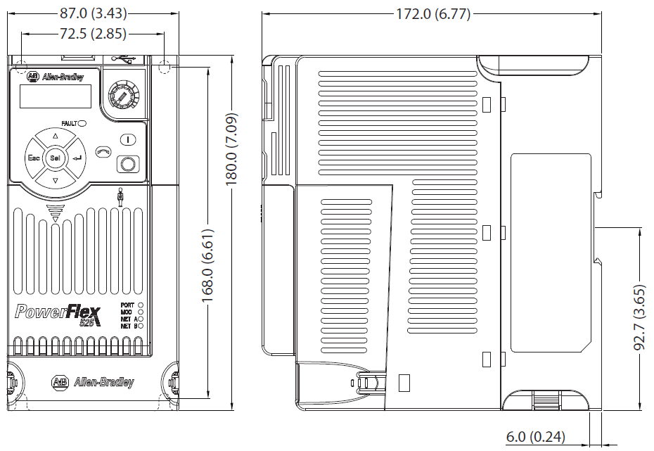 Allen-Bradley PowerFlex 525 Adjustable Frequency AC Drive User Manual Allen-Bradley PowerFlex 525 Adjustable Frequency AC Drive User Manual-8