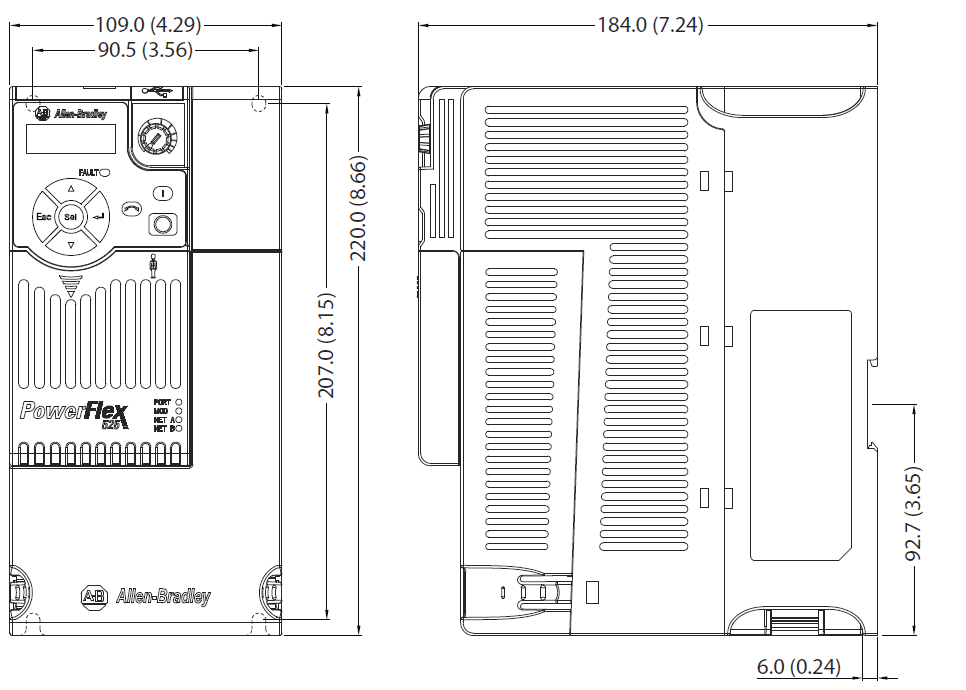 Allen-Bradley PowerFlex 525 Adjustable Frequency AC Drive User Manual Allen-Bradley PowerFlex 525 Adjustable Frequency AC Drive User Manual-9