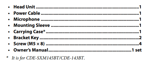 Alpine CDE-143BT CD Receiver 20