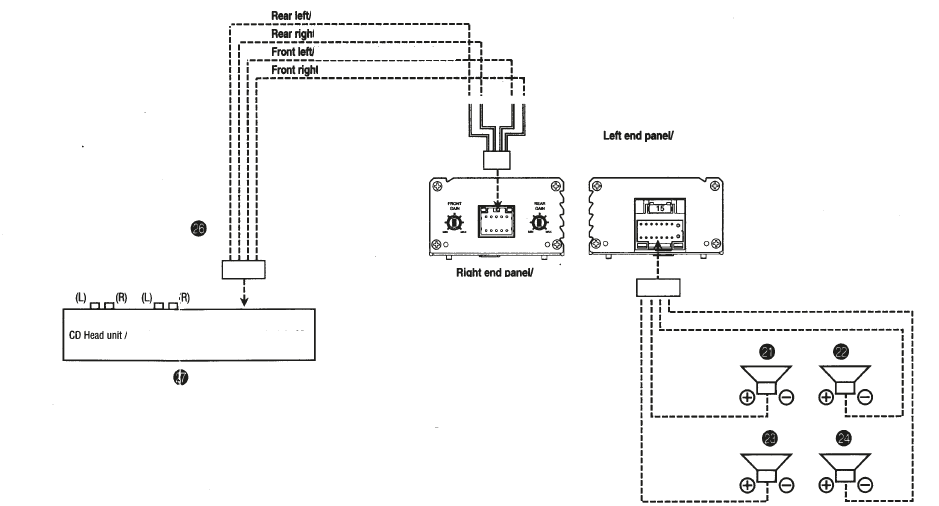 Alpine KTP 445U 4-Channel Power Amplifier Manual Alpine KTP 445U 4-Channel Power Amplifier 10