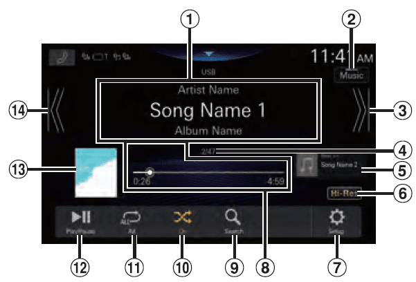 Alpine iLX-F905D Halo9 9-Inch Digital Media Receiver 18