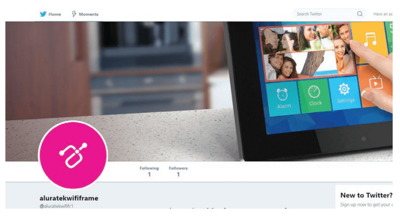 Aluratek 8-inch WiFi Digital Photo Frame 12