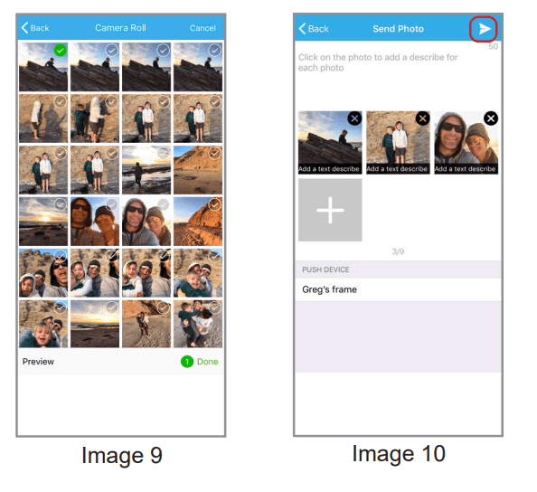 Aluratek Digital Touchscreen Photo Frames 14