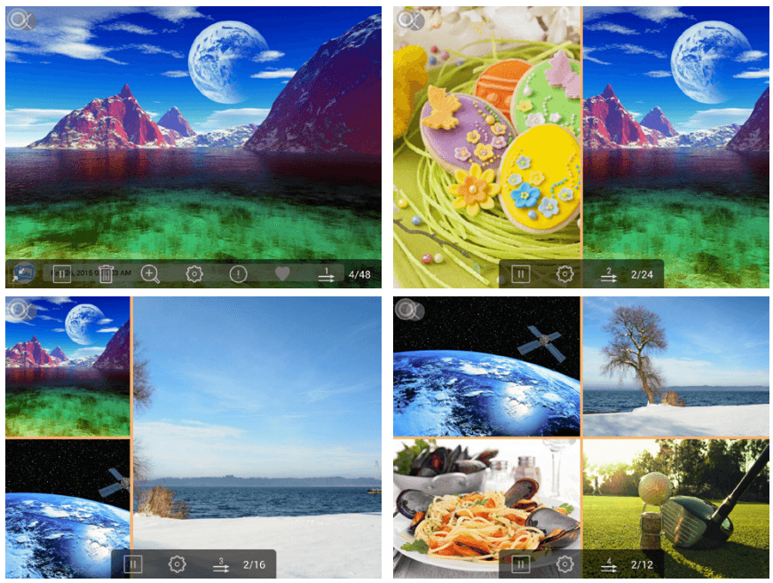 Aluratek Digital Touchscreen Photo Frames 19
