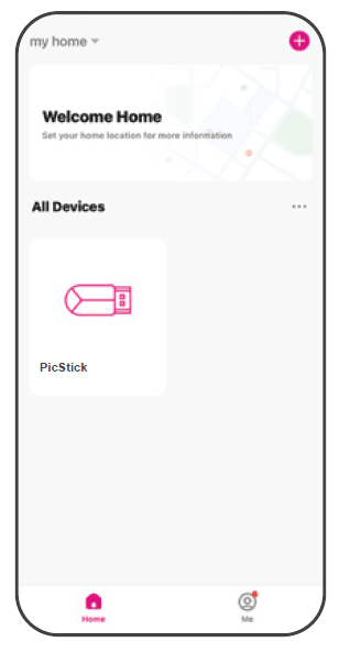 Aluratek PicStick Wireless HDTV Photo Video Viewer 20