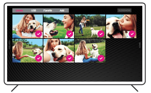 Aluratek PicStick Wireless HDTV Photo Video Viewer 26