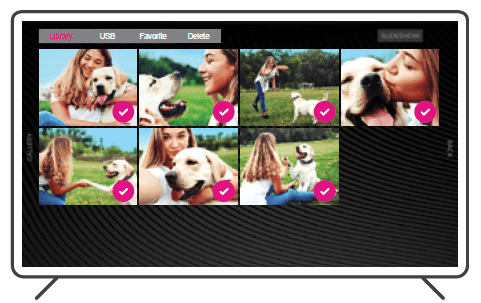 Aluratek PicStick Wireless HDTV Photo Video Viewer 30