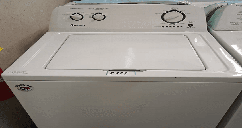 Amana Top Load Washer Manual