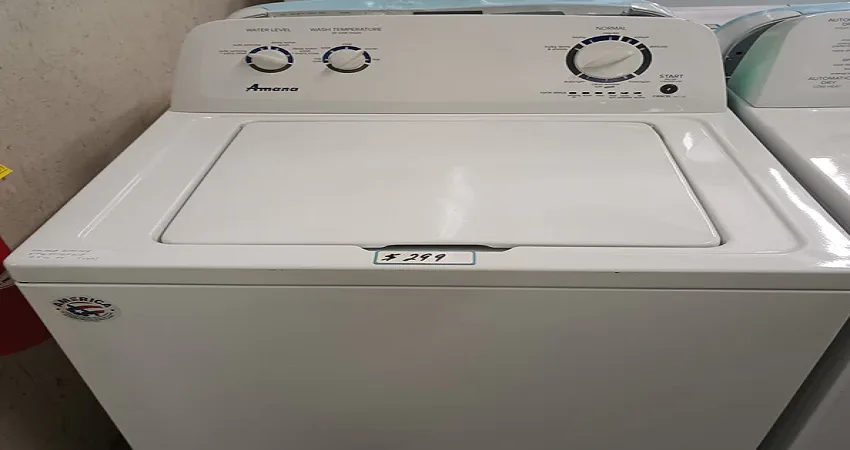 Amana Top Load Washer Manual-feat