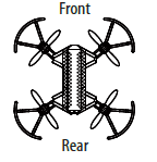 Amax VA-2080 Ultra Compact Folding Micro Drone Manual-6
