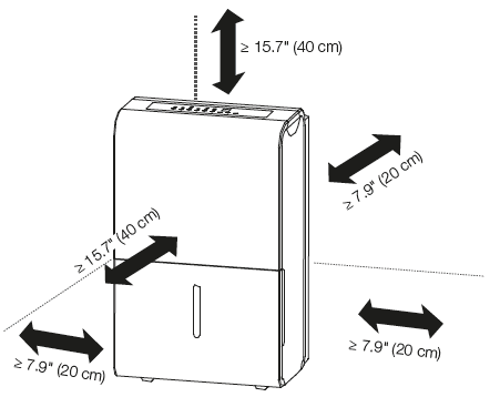 Amazon Basics 50-Pint Dehumidifer with Drain Pump User Manual-2