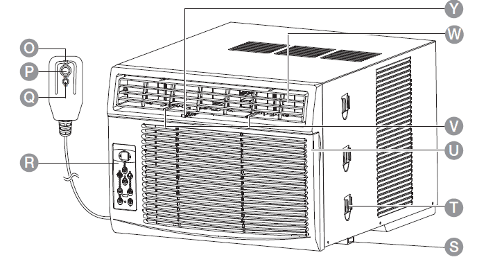 Amazon Basics B07Y2CND3Q Window-Mounted Air Conditioner Manual Amazon Basics B07Y2CND3Q Window-Mounted Air Conditioner Manual-1