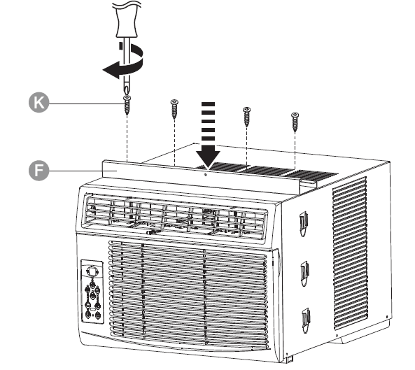 Amazon Basics B07Y2CND3Q Window-Mounted Air Conditioner Manual Amazon Basics B07Y2CND3Q Window-Mounted Air Conditioner Manual-6