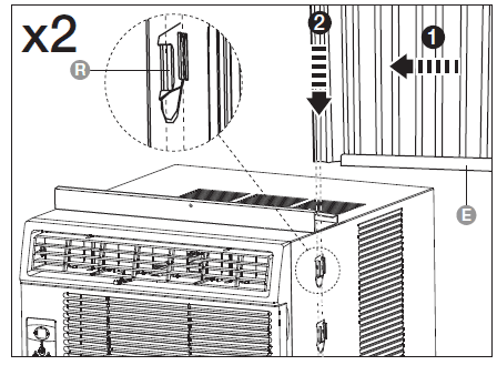 Amazon Basics B07Y2CND3Q Window-Mounted Air Conditioner Manual Amazon Basics B07Y2CND3Q Window-Mounted Air Conditioner Manual-7