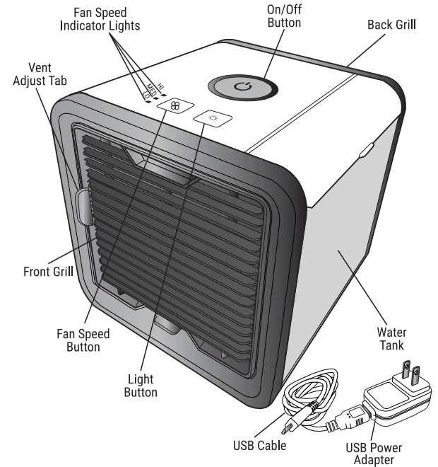 Arctic Air Evaporative Air Cooler 1
