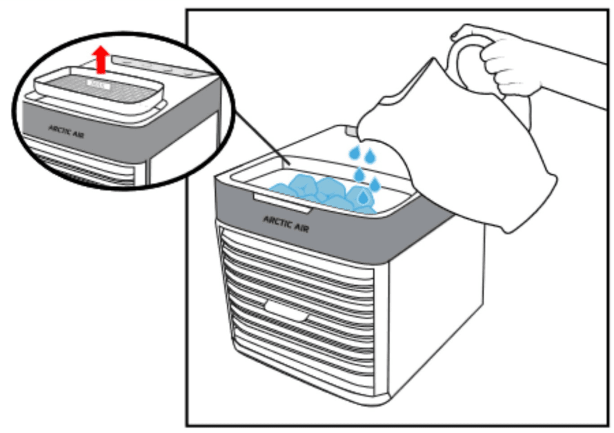 Arctic Air Pure Chill 2 Air Cooler (6)qwd]