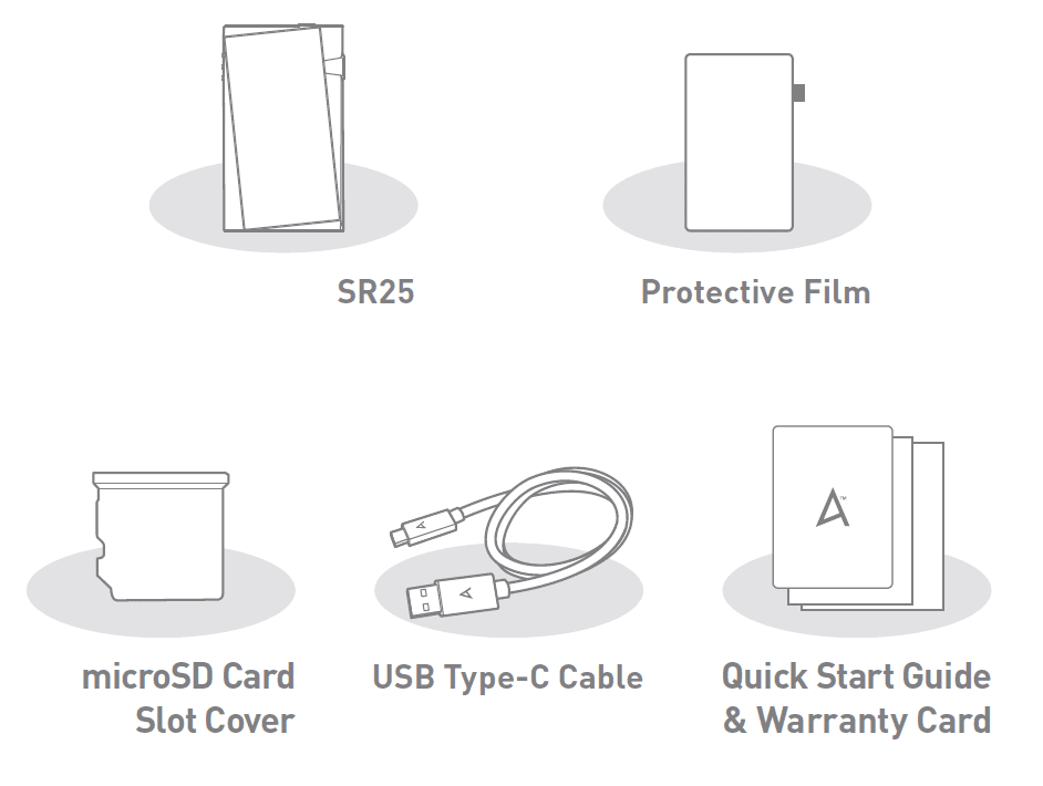 Astell&Kern SR25 Portable MP3 Audio Player 1
