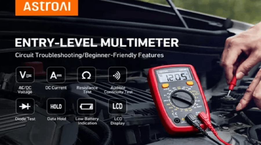 AstroAI AM33D Digital Multimeter User Manual | ManualsLibraryy