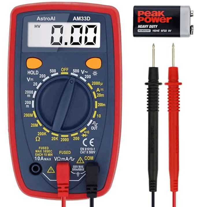 AstroAI AM33D Digital Multimeter product image