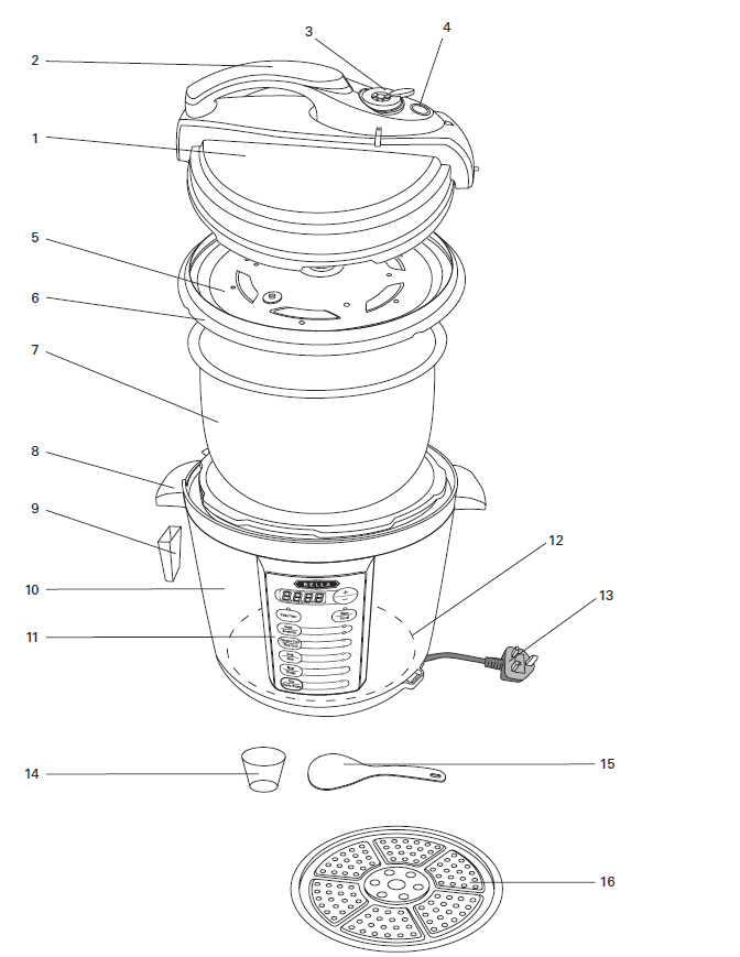 Bella 6 Litre Pressure Cooker User Manual Bella 6 Litre Pressure Cooker User Manual-2