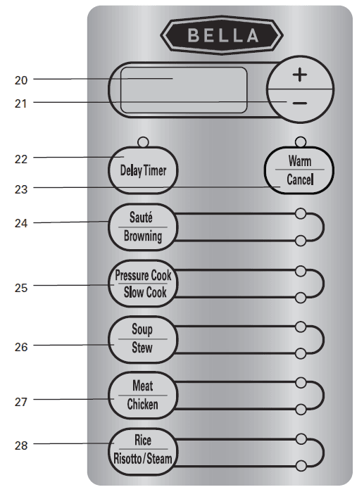 Bella 6 Litre Pressure Cooker User Manual Bella 6 Litre Pressure Cooker User Manual-4