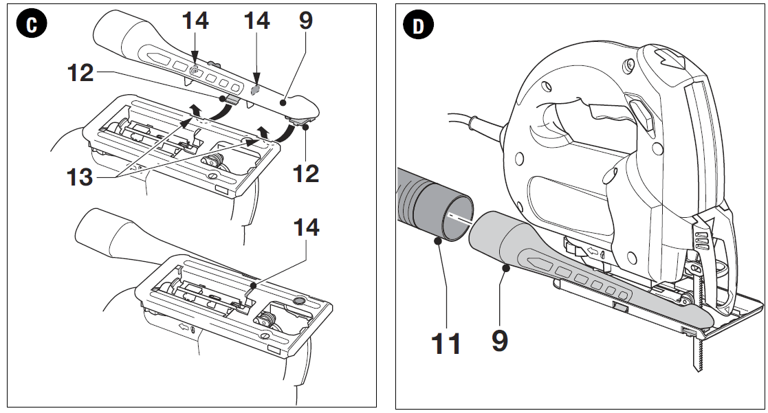 Black and Decker JS500 Variable Speed Jigsaws Instruction Manual Black and Decker JS500 Variable Speed Jigsaws-5