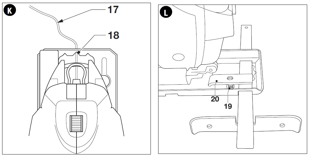Black and Decker JS500 Variable Speed Jigsaws Instruction Manual Black and Decker JS500 Variable Speed Jigsaws-9