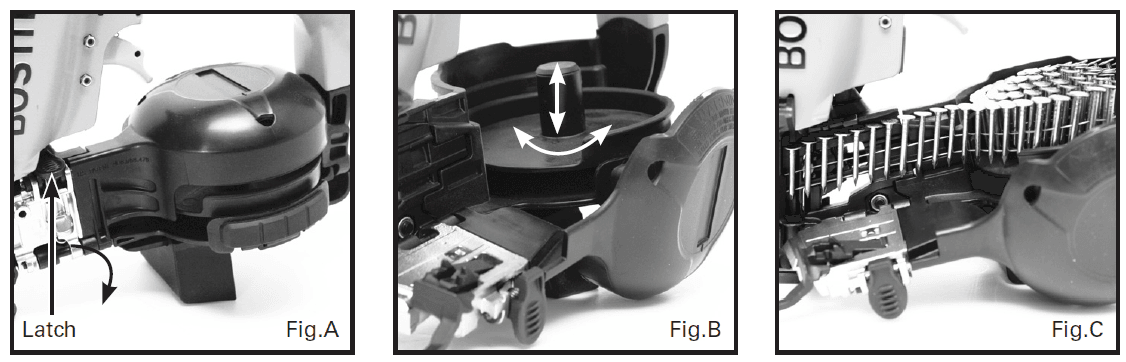 Bostitch SF150C Light Gauge Steel Sheathing Nailer 3