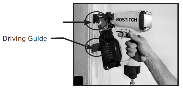Bostitch SF150C Light Gauge Steel Sheathing Nailer 6