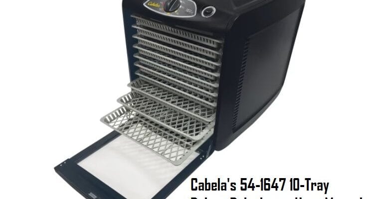 Cabela's 54-1647 10-Tray Deluxe Dehydrator-featured