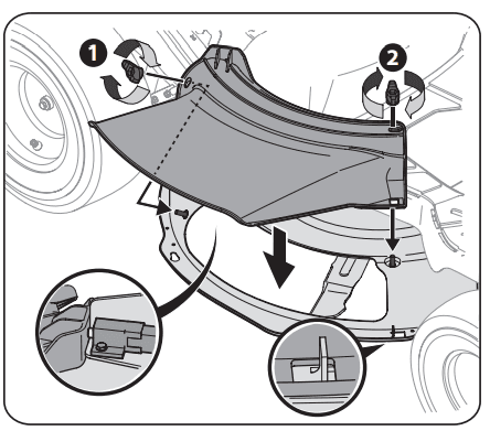 Craftsman 1000 Rear Engine Riding Mower 17