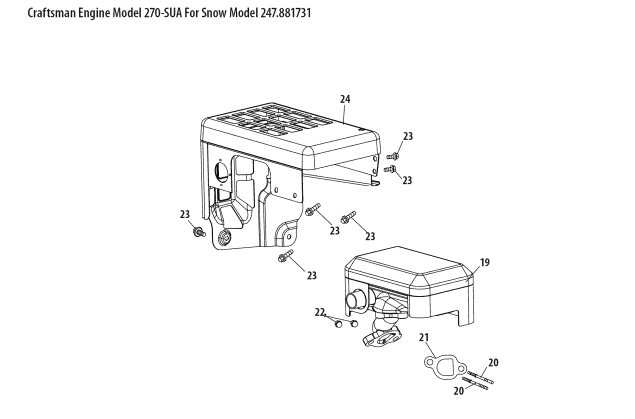 Craftsman 247881731 Snow Thrower Operators Manual Craftsman 247881731 Snow Thrower Operators Manual-30