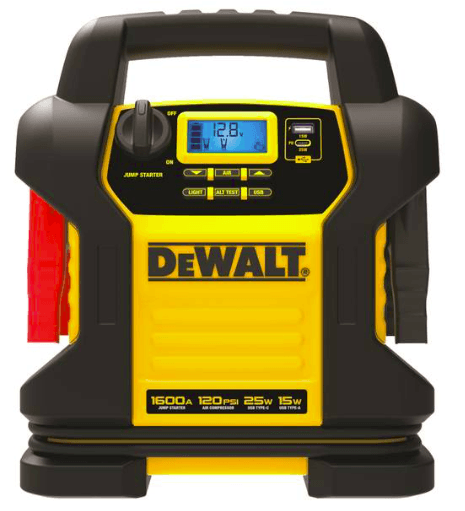 DeWALT DXAEJ14 Jump Starter with Digital Compressor User Manual-main
