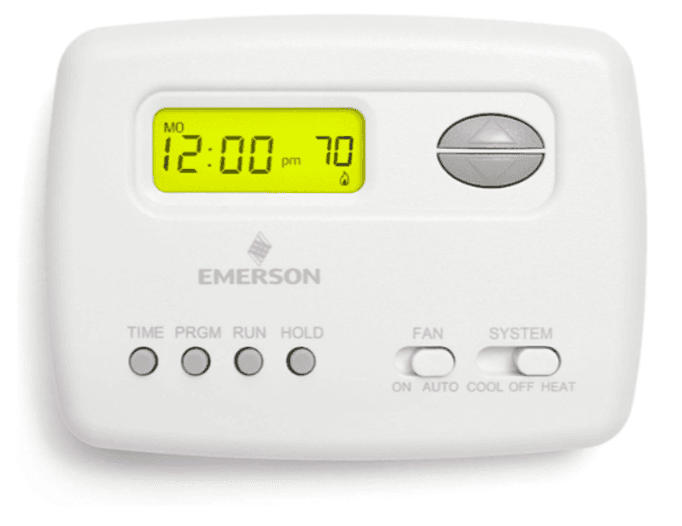 Emerson 1F78-151 Digital Thermostat Quick Start Manual-main