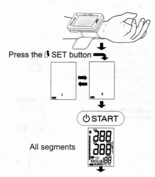Equate BP-6500 Wrist Blood Pressure Monitor 10