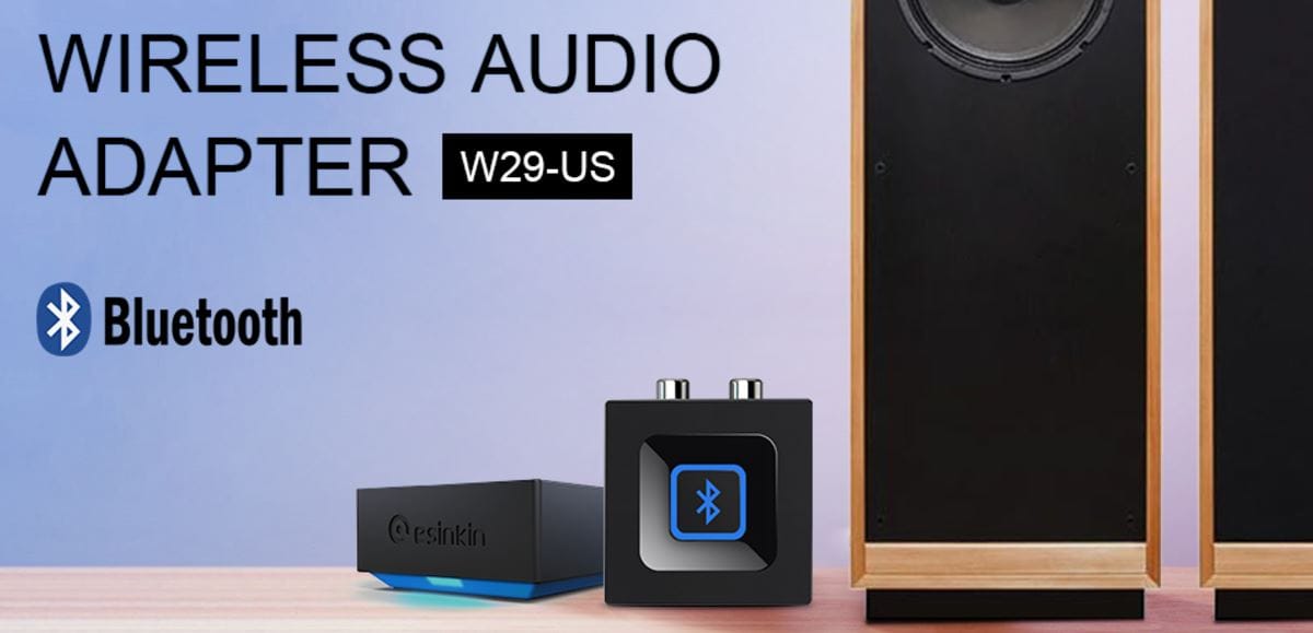 Esinkin W29 Bluetooth Audio Adapter Receiver User Guide