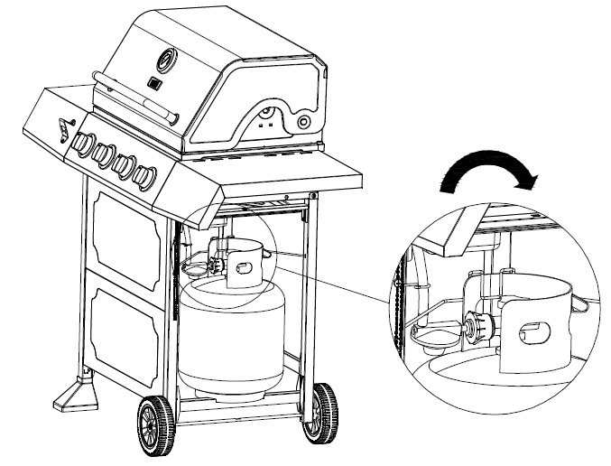 Expert Grill BG2824BP Outdoor 4 Burner Gas Grill Manual Expert Grill BG2824BP Outdoor 4 Burner Gas Grill Manual-13