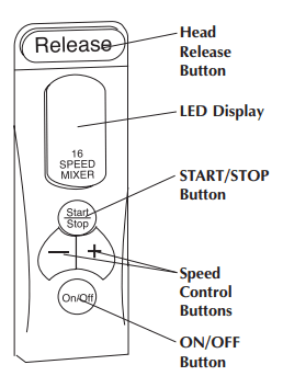 Farberware Special Select FSM126BKM 16-Speed Stand Mixer-6