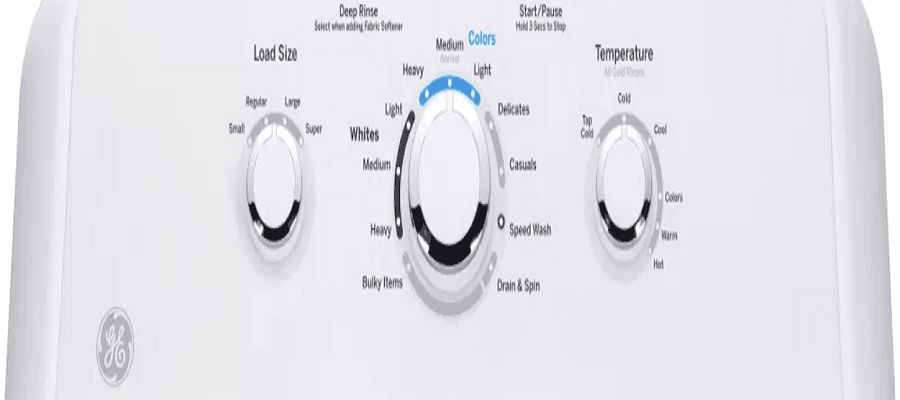 GE Appliances GTW330ASKWW Top Loading Washer-feat