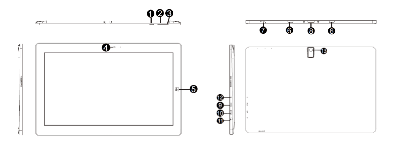 Haier HV102 Tablet PC Quick Start Guide-1