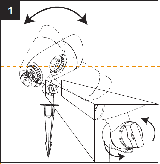 Harbor Breeze ZDL1194 Ajustable LED Spotlight-7
