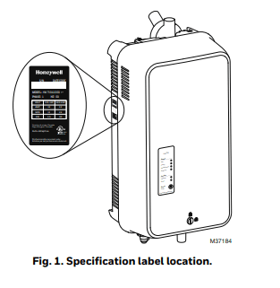 Honeywell HM750 Electrode Steam Humidifier Installation Instructions Honeywell HM750 Electrode Steam Humidifier Installation Instructions-2