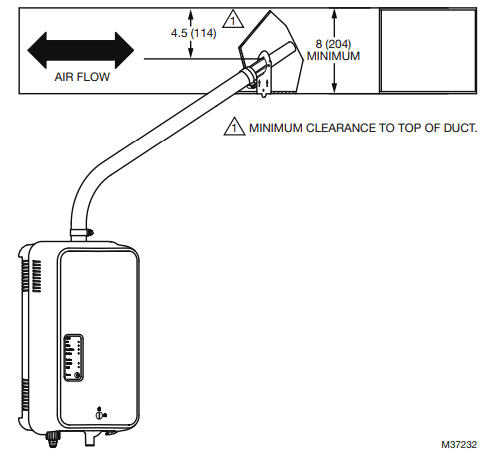 Honeywell HM750 Electrode Steam Humidifier Installation Instructions Honeywell HM750 Electrode Steam Humidifier Installation Instructions-8
